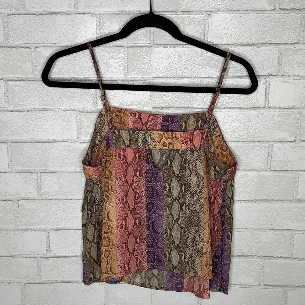 NWT HIATUS Snake Print Tank Top - Picture 11 of 15